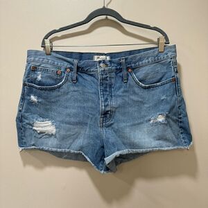 Madewell Relaxed Denim Shorts sz 32
